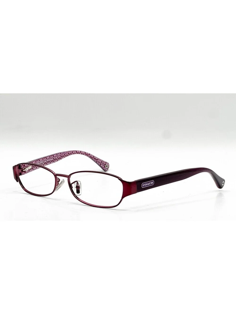 Coach HC 5018 9070 Satin Purple Butterfly Authentic Eyeglass Frames 53-15